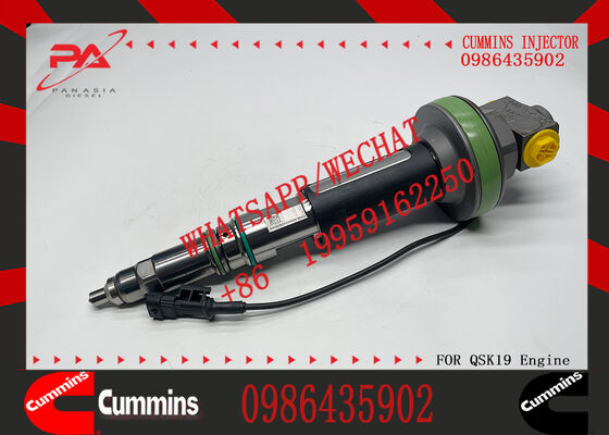 0986435902 F00BJ00008 High Quality Diesel Fuel Injector for C-ummins QSK19 Common Rail Injection Valves