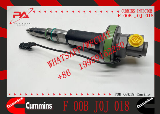 F 00B L0J 020 Diesel Common Rail Fuel Injector F00BL0J020 F 00B J0J 018 for C-ummins QSK19 QSK38 QSK50 QSK60 Series Engine