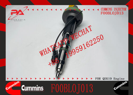 New Construction Machinery Fuel Injector for QSK19 Diesel F0OBLOJ014 F00BLOJ013 0986435912 Compatible for C-UMMINS Diesel Engine
