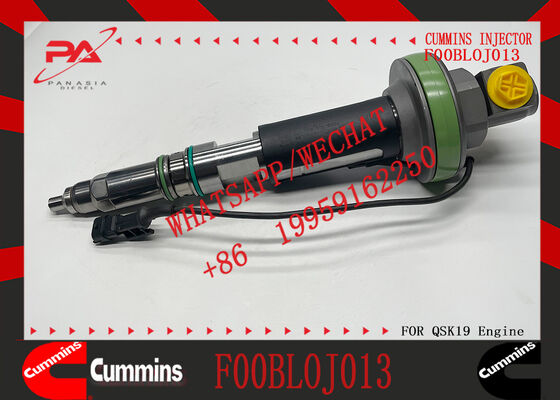New Construction Machinery Fuel Injector for QSK19 Diesel F0OBLOJ014 F00BLOJ013 0986435912 Compatible for C-UMMINS Diesel Engine