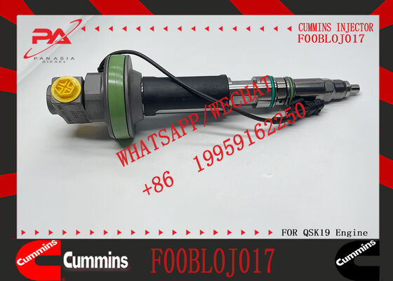 F 00B J00 004 China Made Diesel Fuel Injector F00BJ00004 F00BLOJ017 for C-ummins QSK19 Engine