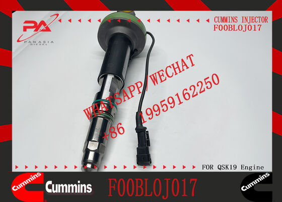 F 00B J00 004 China Made Diesel Fuel Injector F00BJ00004 F00BLOJ017 for C-ummins QSK19 Engine