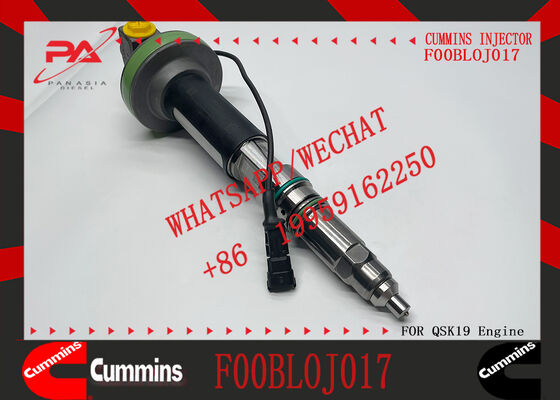 F 00B J00 004 China Made Diesel Fuel Injector F00BJ00004 F00BLOJ017 for C-ummins QSK19 Engine