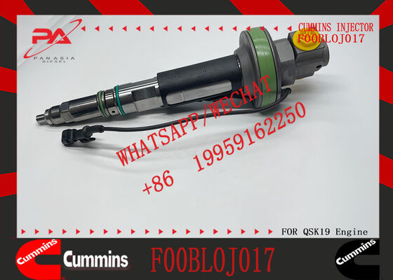 F 00B J00 004 China Made Diesel Fuel Injector F00BJ00004 F00BLOJ017 for C-ummins QSK19 Engine
