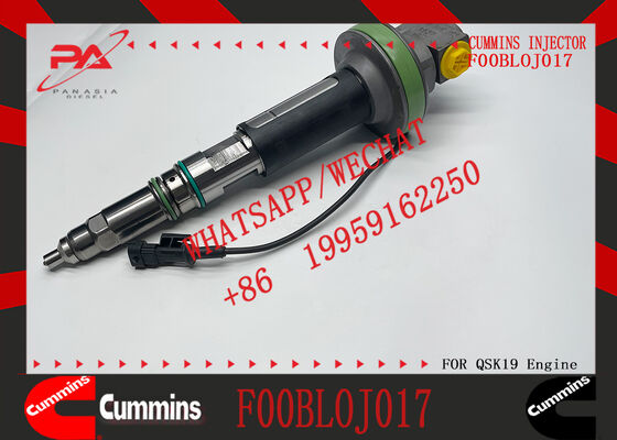 F 00B J00 004 China Made Diesel Fuel Injector F00BJ00004 F00BLOJ017 for C-ummins QSK19 Engine