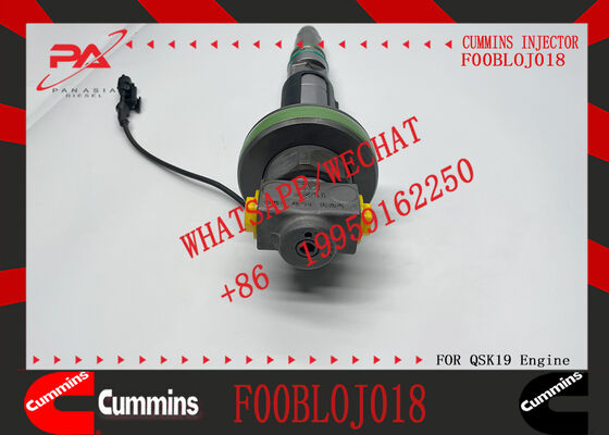Reman Fuel Injector 4928106 Y431K05205 F00BLOJ018 for Cu-mmins QSK19 Diesel Engine