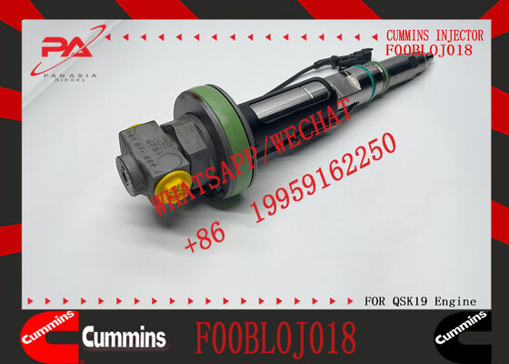 Reman Fuel Injector 4928106 Y431K05205 F00BLOJ018 for Cu-mmins QSK19 Diesel Engine