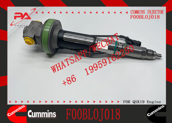 Reman Fuel Injector 4928106 Y431K05205 F00BLOJ018 for Cu-mmins QSK19 Diesel Engine