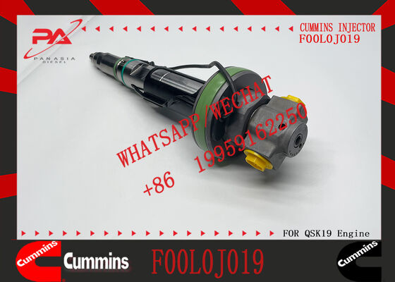 Remanufactured Fuel Injector F00L0J019 4964170 4955524 for Engine SK19 QSK38 QSK50 QSK60