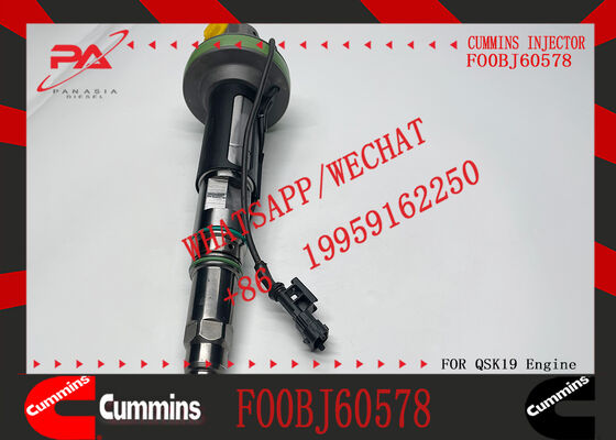 Diesel Fuel Injector F00BJ10006 0986435912 FO0BJ60578 FOOBJ60783 1000019903 for C-ummins QSK19 QSK38 QSK50 QSK60 Engine