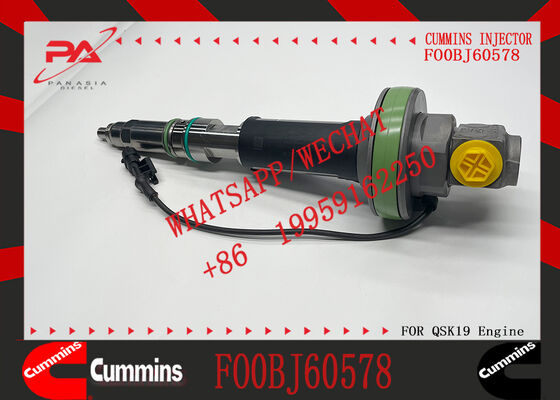 Diesel Fuel Injector F00BJ10006 0986435912 FO0BJ60578 FOOBJ60783 1000019903 for C-ummins QSK19 QSK38 QSK50 QSK60 Engine