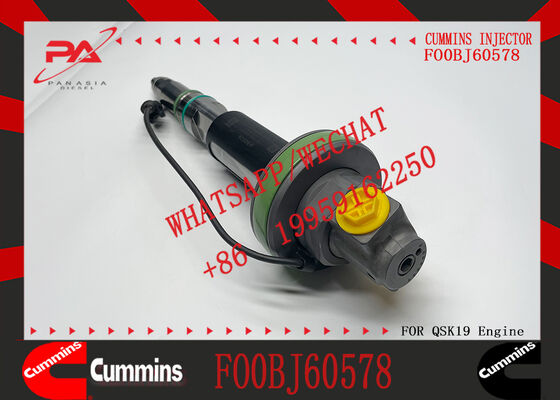 Diesel Fuel Injector F00BJ10006 0986435912 FO0BJ60578 FOOBJ60783 1000019903 for C-ummins QSK19 QSK38 QSK50 QSK60 Engine