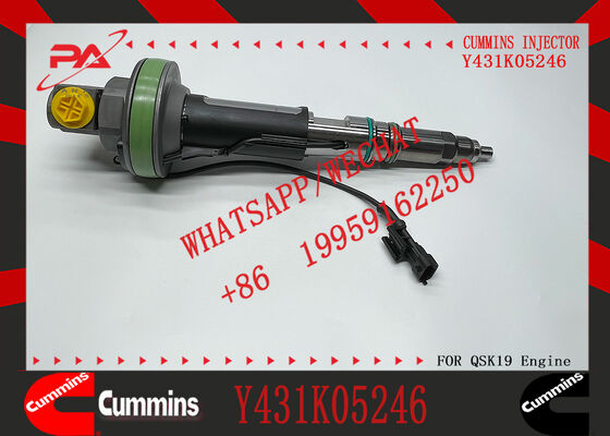 Common Rail Diesel Fuel Injector Assembly 0986435612 Y431K05246 for C-ummins Engine QSK19/38/50/60