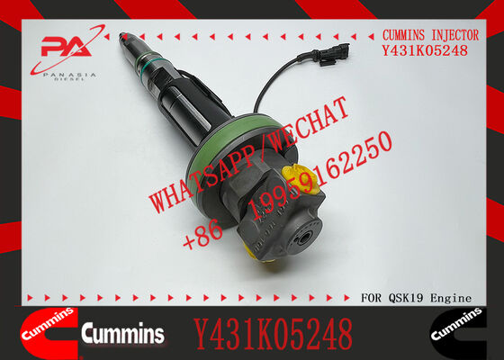 New Construction Machinery Fuel Injector for QSK19 Diesel 2867148 Y431K05248 Y431K05558 4964170 for C-UMMINS Diesel Engine