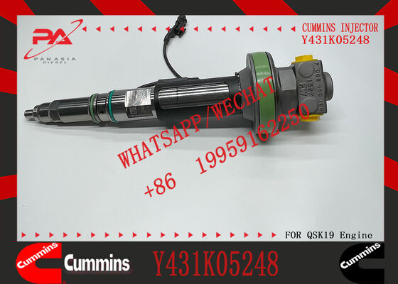 New Construction Machinery Fuel Injector for QSK19 Diesel 2867148 Y431K05248 Y431K05558 4964170 for C-UMMINS Diesel Engine