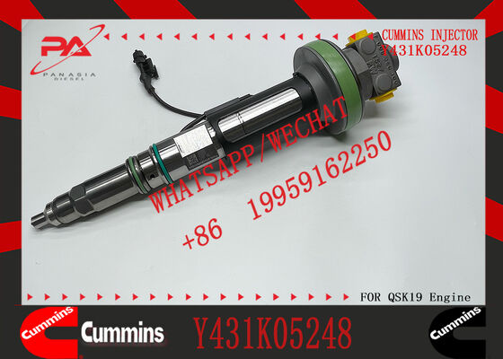 New Construction Machinery Fuel Injector for QSK19 Diesel 2867148 Y431K05248 Y431K05558 4964170 for C-UMMINS Diesel Engine