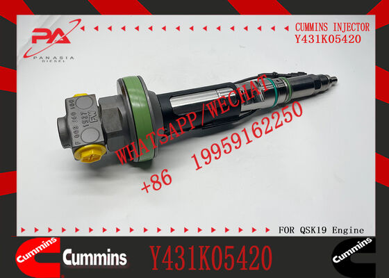 Branded New DC Diesel Fuel Injector Common Rail 12V/24V F00BL0J019 Y431K05420 for QS19 Engine Injection Valves 4964170 4955524