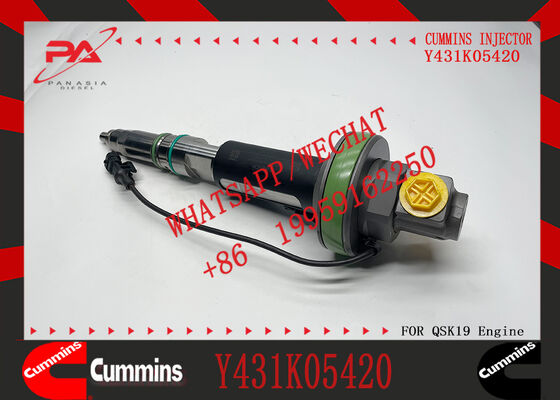 Branded New DC Diesel Fuel Injector Common Rail 12V/24V F00BL0J019 Y431K05420 for QS19 Engine Injection Valves 4964170 4955524