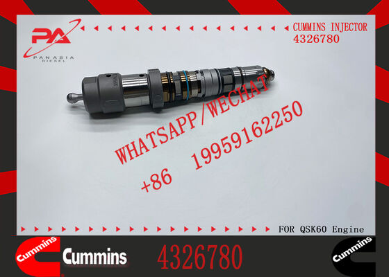 QSK60 4326780 4088427 4001813 4087893 Diesel Fuel Injector for Cu-mmins Engine