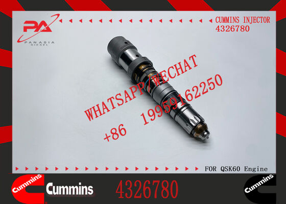QSK60 4326780 4088427 4001813 4087893 Diesel Fuel Injector for Cu-mmins Engine