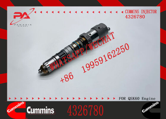QSK60 4326780 4088427 4001813 4087893 Diesel Fuel Injector for Cu-mmins Engine