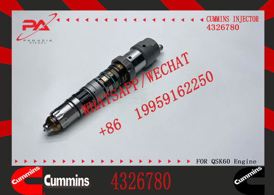 QSK60 4326780 4088427 4001813 4087893 Diesel Fuel Injector for Cu-mmins Engine