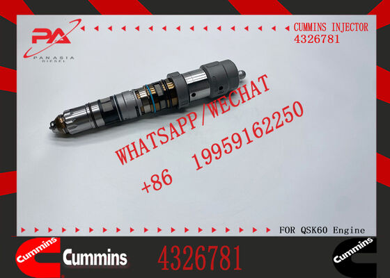 Promotion High Quality Common Rail Injector Diesel Fuel Injector 3766446 4326781 4088428 for Engine Parts