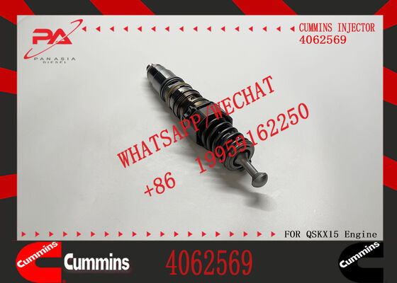 4062569 4902827 Rail Fuel Injector Construction Machinery Excavator Parts Fuel Injector for Isx15 Qsx15 Diesel Engines