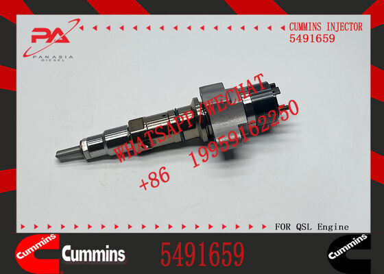 New Construction Machinery Parts Fuel Injector for QSL Diesel 5491659 4359204X Compatible with for CU-MMINS Diesel Engine