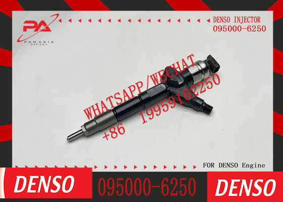 New Common Rail Diesel Fuel Injector 095000-6250 0950006250 16600-EB70A 16600EB70A Injection Valves