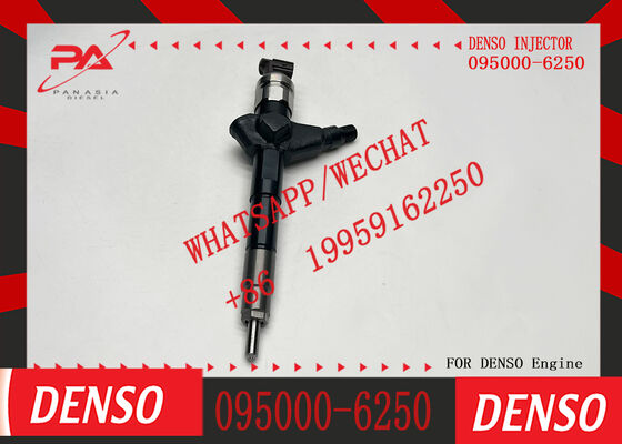 New Common Rail Diesel Fuel Injector 095000-6250 0950006250 16600-EB70A 16600EB70A Injection Valves