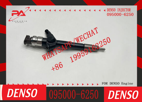 New Common Rail Diesel Fuel Injector 095000-6250 0950006250 16600-EB70A 16600EB70A Injection Valves