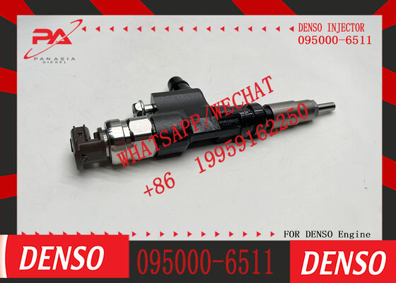 High Quality 095000-6511 095000-6510 Common Rail Injector for Denso0 for Toyota Truck Hino S04C for DYNA N04C 23670-E0080