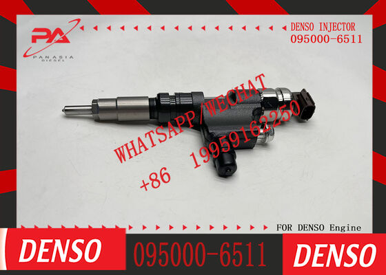 High Quality 095000-6511 095000-6510 Common Rail Injector for Denso0 for Toyota Truck Hino S04C for DYNA N04C 23670-E0080