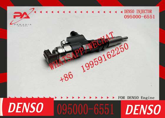 New Diesel Fuel Common Rail Injectors 095000-6550 23670-E0190 095000-6551 N04C-TY Dutro 300 Series Dyna Injector