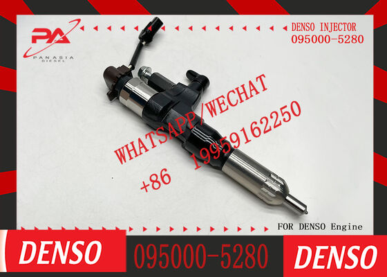 New Diesel Fuel Common Rail Injectors 23670-E0291 23910-1360 095000-5280 500 Series 7.7d J08E Ranger Injector