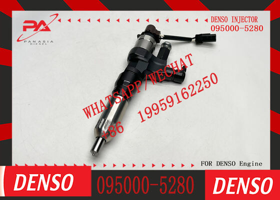 New Diesel Fuel Common Rail Injectors 23670-E0291 23910-1360 095000-5280 500 Series 7.7d J08E Ranger Injector