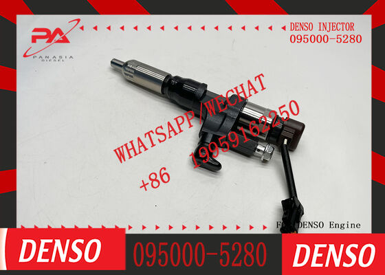 New Diesel Fuel Common Rail Injectors 23670-E0291 23910-1360 095000-5280 500 Series 7.7d J08E Ranger Injector
