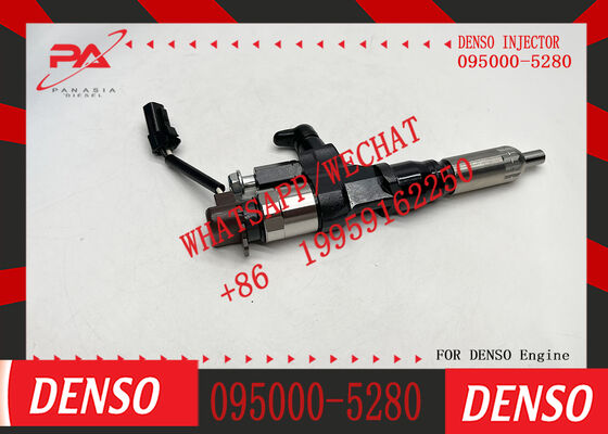 New Diesel Fuel Common Rail Injectors 23670-E0291 23910-1360 095000-5280 500 Series 7.7d J08E Ranger Injector