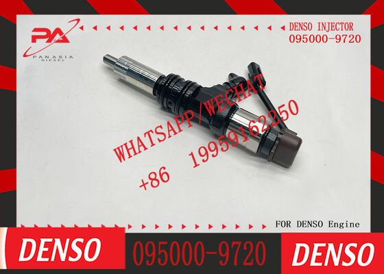 New Diesel Fuel Common Rail Injectors 095000-9720 ME307488 Fuso Fighter 6M6 Injector