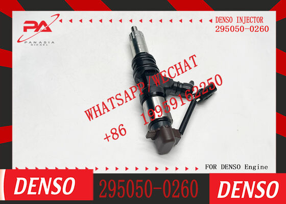 New Fuel Injector ME306476 295050-0260 295050-0261 295050-0269 SH0113H50 for Mitsubishi Fuso 6M60 Mazda CX5 2.2d J53C Engine