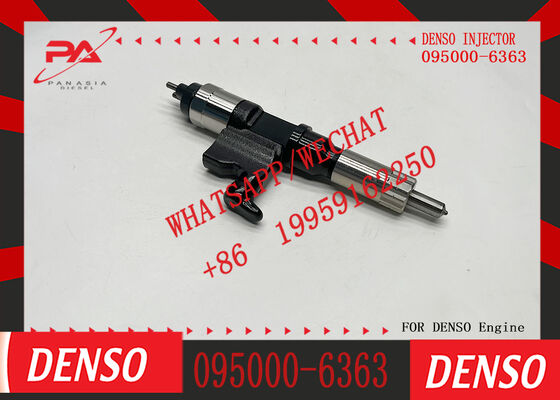 DENSO Common Rail Fuel Injector 095000-6363 095000-6366 8-97609788-3 8976097882 8976097884 for Hitachi ISUZU Excavator 4HK1 6HK1