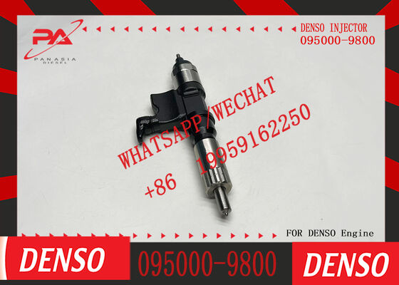 095000-9800 for Isuzu 4HK1 6HK1 Diesel Common Rail Injector 0950009800 8982191810 8-98219181-0