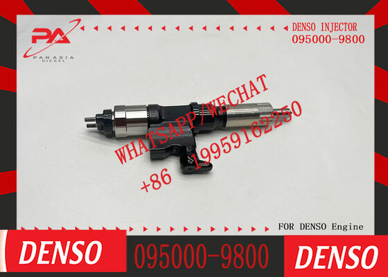 095000-9800 for Isuzu 4HK1 6HK1 Diesel Common Rail Injector 0950009800 8982191810 8-98219181-0