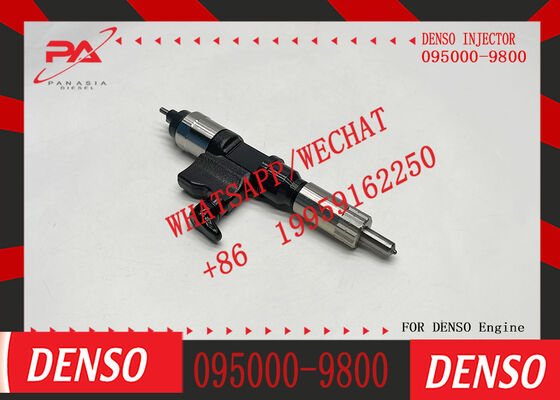 095000-9800 for Isuzu 4HK1 6HK1 Diesel Common Rail Injector 0950009800 8982191810 8-98219181-0