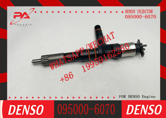 New Diesel Fuel Common Rail Injectors 095000-6070 6251-11-3100 9709500-607 Excavator PC350-7 PC400-7 PC400-8 PC450-7 Injector