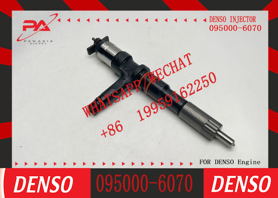 New Diesel Fuel Common Rail Injectors 095000-6070 6251-11-3100 9709500-607 Excavator PC350-7 PC400-7 PC400-8 PC450-7 Injector