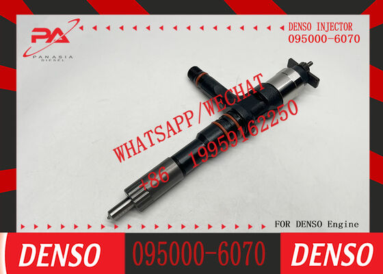 New Diesel Fuel Common Rail Injectors 095000-6070 6251-11-3100 9709500-607 Excavator PC350-7 PC400-7 PC400-8 PC450-7 Injector