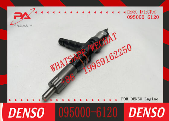 Made in China Diesel Fuel Common Rail Injector 095000-6120 for KOMATSU 6D140 6261-11-3100