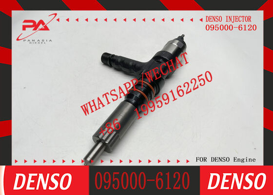 Made in China Diesel Fuel Common Rail Injector 095000-6120 for KOMATSU 6D140 6261-11-3100